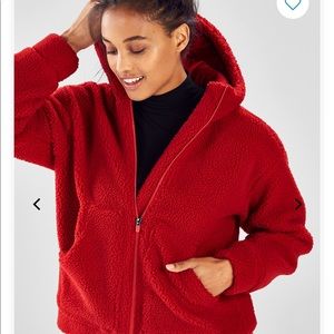 Fabletics teddy coat